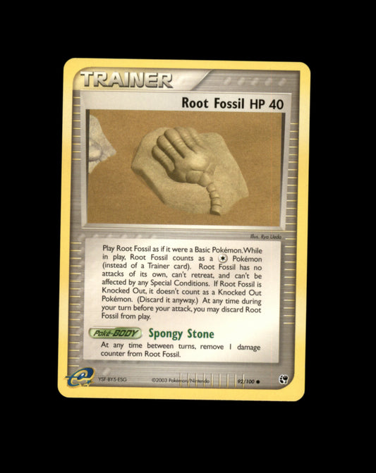 *SE BILDE FOR TILSTAND* Root Fossil #92 Pokemon Sandstorm Pokesingles