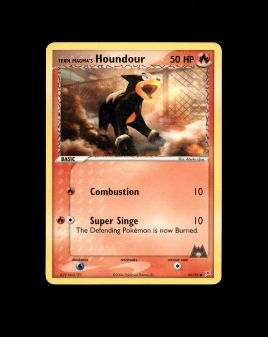 *SE BILDE FOR TILSTAND* Houndour #62 Pokemon Team Magma & Team Aqua Pokesingles