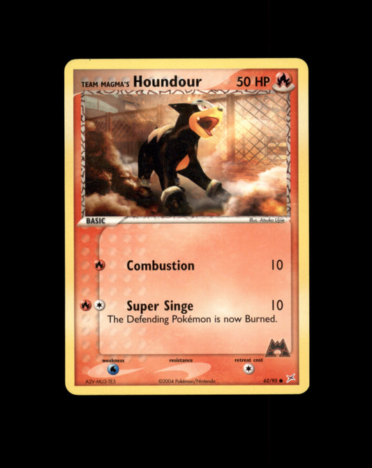 *SE BILDE FOR TILSTAND* Houndour #62 Pokemon Team Magma & Team Aqua Pokesingles