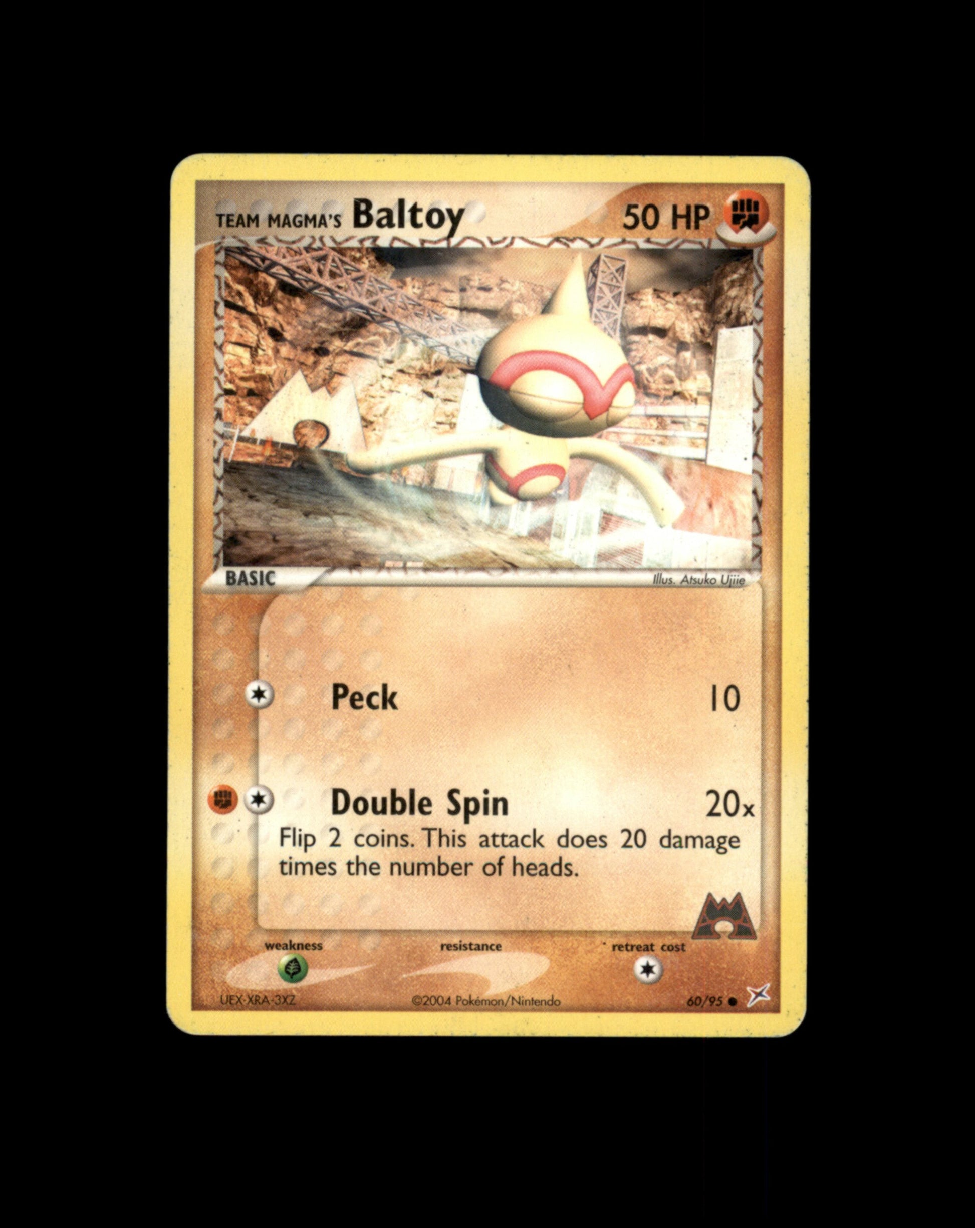 *SE BILDE FOR TILSTAND* Baltoy #60 Pokemon Team Magma & Team Aqua Pokesingles