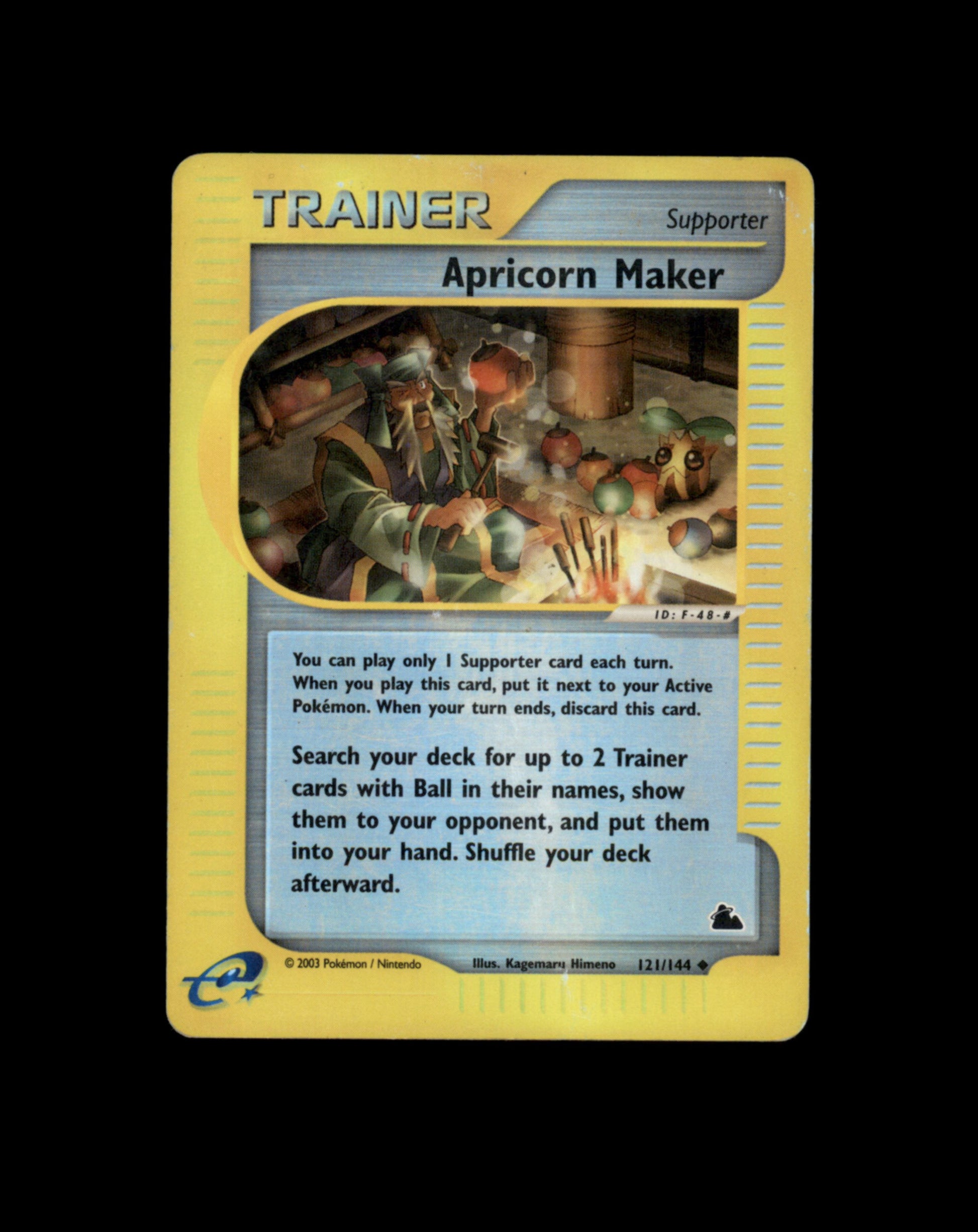 *SE BILDE FOR TILSTAND* Apricorn Maker [Reverse Holo] #121 Pokemon Skyridge Pokesingles