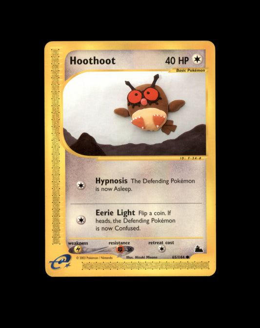 *SE BILDE FOR TILSTAND* Hoothoot #65 Pokemon Skyridge Pokesingles
