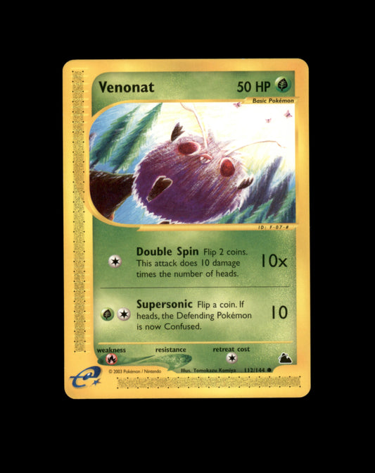 *SE BILDE FOR TILSTAND* Venonat #112 Pokemon Skyridge Pokesingles
