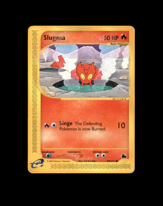 *SE BILDE FOR TILSTAND* Slugma #99 Pokemon Skyridge Pokesingles
