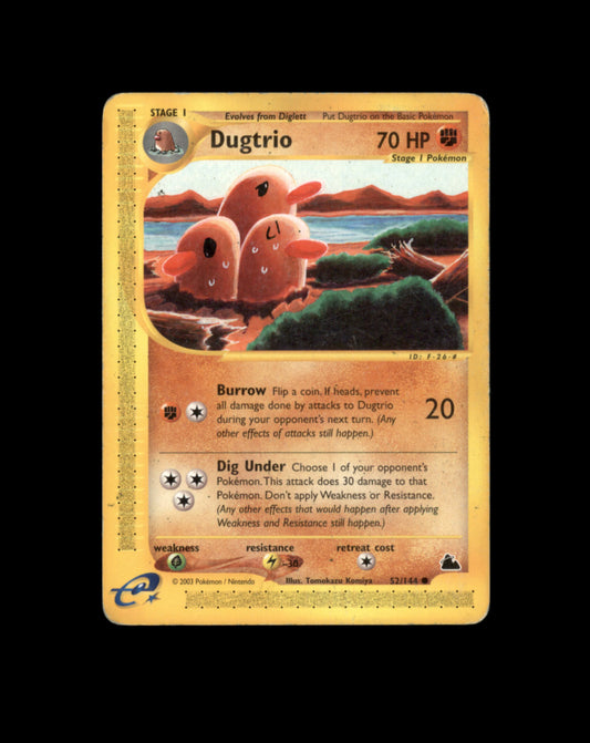 *SE BILDE FOR TILSTAND* Dugtrio #52 Pokemon Skyridge Pokesingles