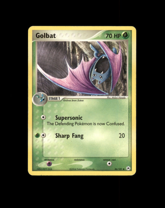 *SE BILDE FOR TILSTAND* Golbat #36 Pokemon Hidden Legends Pokesingles