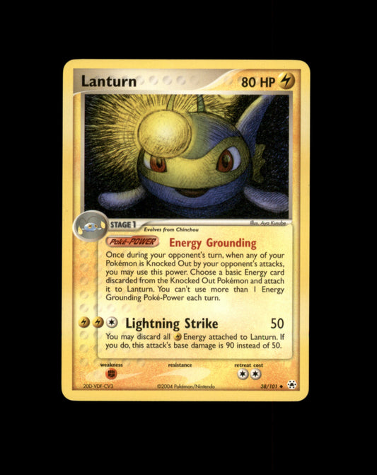 *SE BILDE FOR TILSTAND* Lanturn #38 Pokemon Hidden Legends Pokesingles