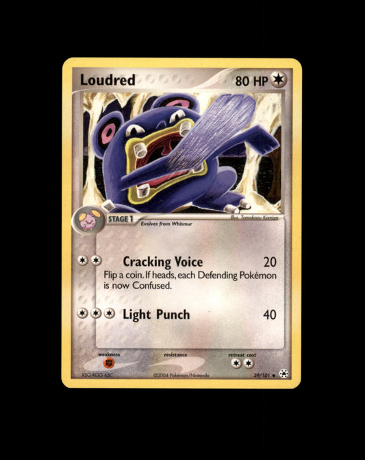 *SE BILDE FOR TILSTAND* Loudred #39 Pokemon Hidden Legends Pokesingles
