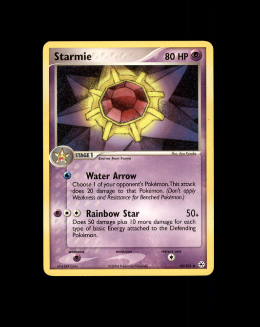*SE BILDE FOR TILSTAND* Starmie #49 Pokemon Hidden Legends Pokesingles