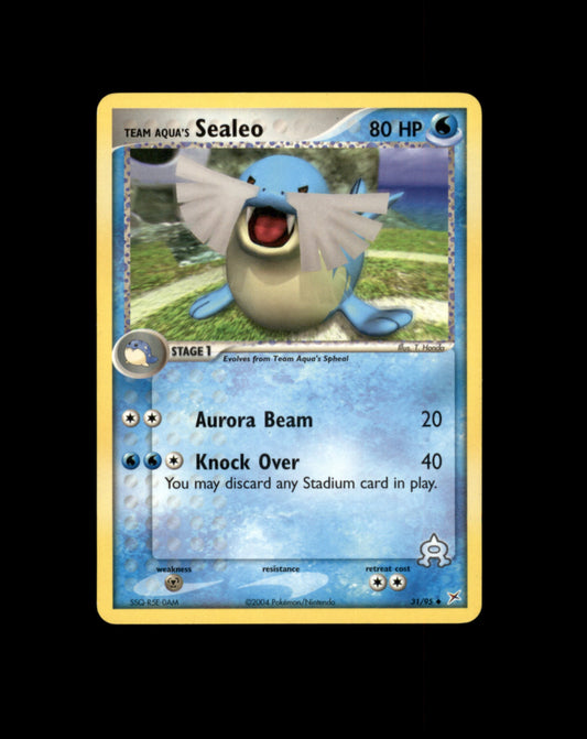 *SE BILDE FOR TILSTAND* Sealeo #31 Pokemon Team Magma & Team Aqua Pokesingles