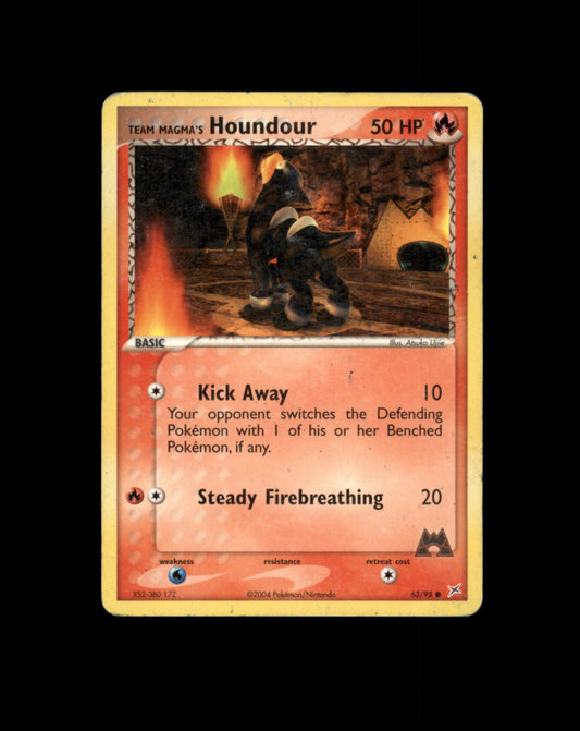 *SE BILDE FOR TILSTAND* Houndour #63 Pokemon Team Magma & Team Aqua Pokesingles