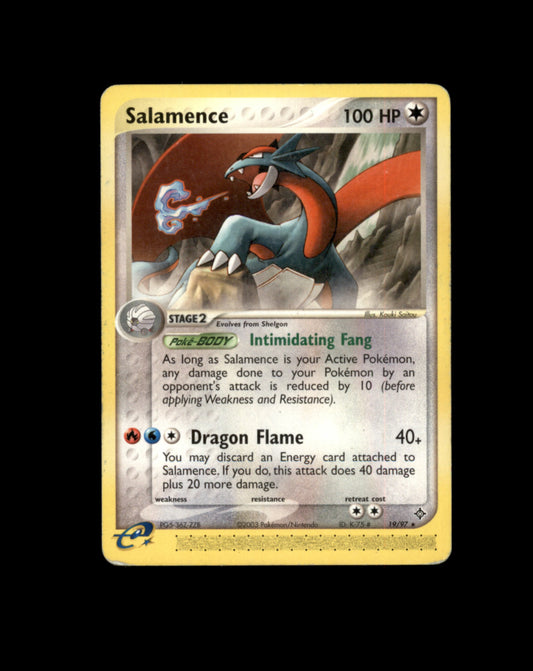 *SE BILDE FOR TILSTAND* Salamence #19 Pokemon Dragon Pokesingles