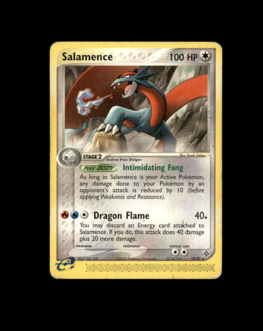 *SE BILDE FOR TILSTAND* Salamence #19 Pokemon Dragon Pokesingles