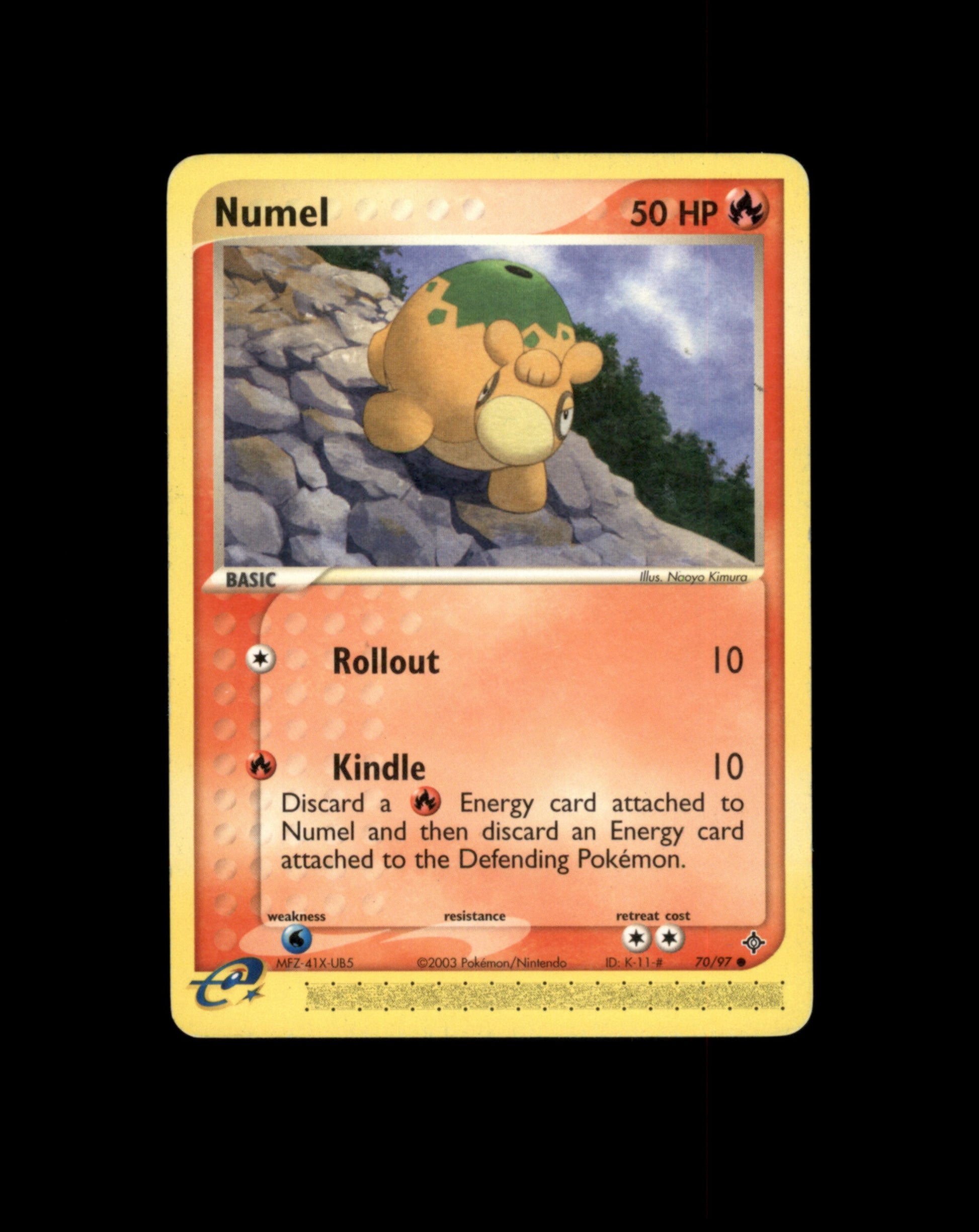 *SE BILDE FOR TILSTAND* Numel #70 Pokemon Dragon Pokesingles