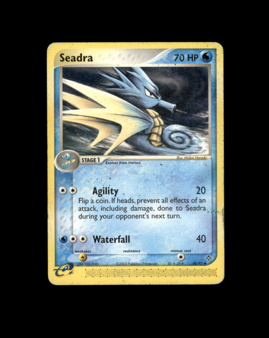 *SE BILDE FOR TILSTAND* Seadra #40 Pokemon Dragon Pokesingles