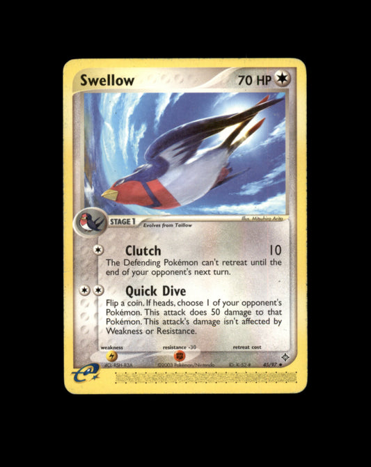 *SE BILDE FOR TILSTAND* Swellow #45 Pokemon Dragon Pokesingles