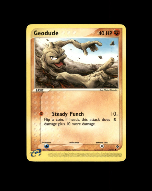 *SE BILDE FOR TILSTAND* Geodude #56 Pokemon Dragon Pokesingles