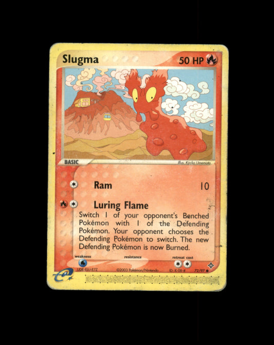 *SE BILDE FOR TILSTAND* Slugma #72 Pokemon Dragon Pokesingles