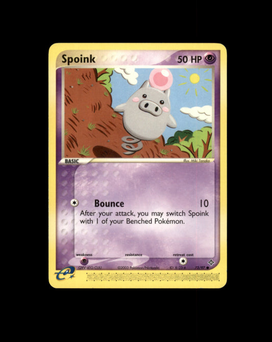 *SE BILDE FOR TILSTAND* Spoink #73 Pokemon Dragon Pokesingles