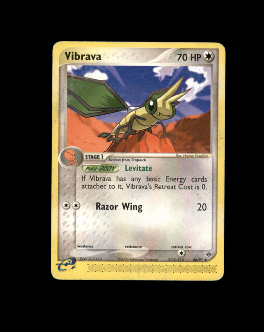*SE BILDE FOR TILSTAND* Vibrava #46 Pokemon Dragon Pokesingles