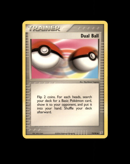 *SE BILDE FOR TILSTAND* Dual Ball #72 Pokemon Team Magma & Team Aqua Pokesingles