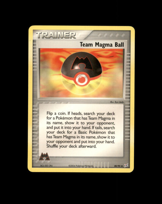 *SE BILDE FOR TILSTAND* Ball #80 Pokemon Team Magma & Team Aqua Pokesingles