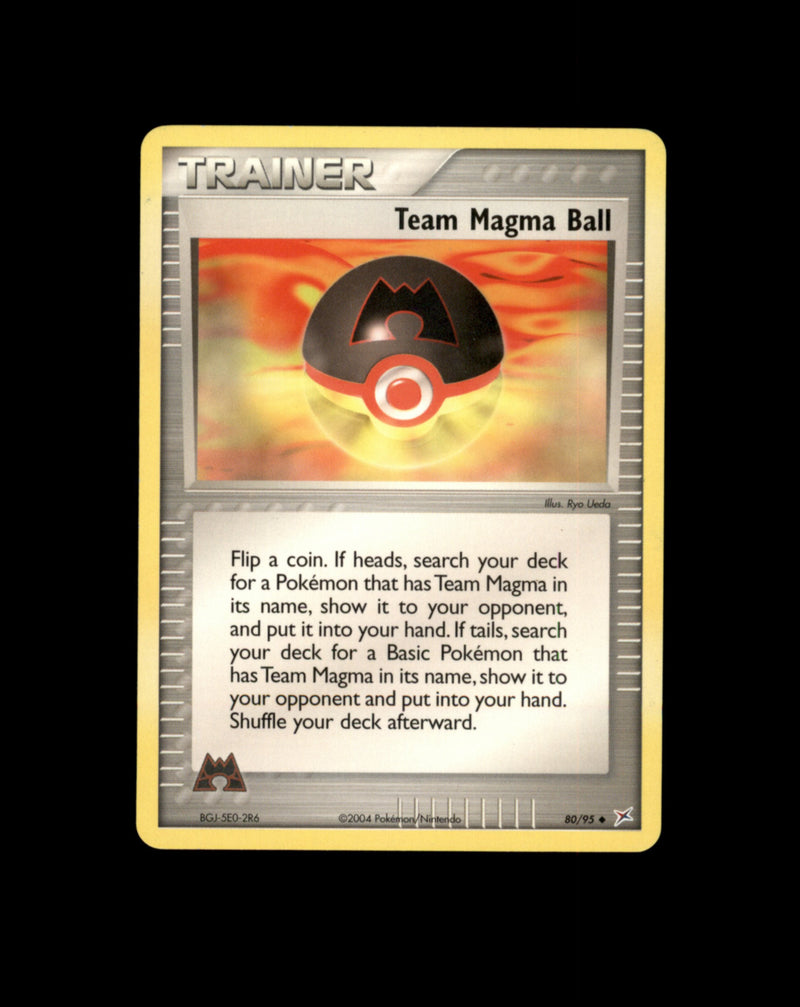 *SE BILDE FOR TILSTAND* Ball #80 Pokemon Team Magma & Team Aqua Pokesingles