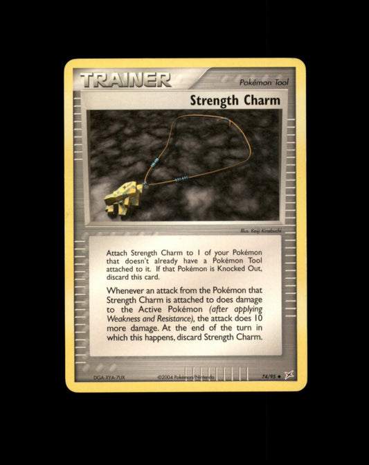*SE BILDE FOR TILSTAND* Strength Charm #74 Pokemon Team Magma & Team Aqua Pokesingles