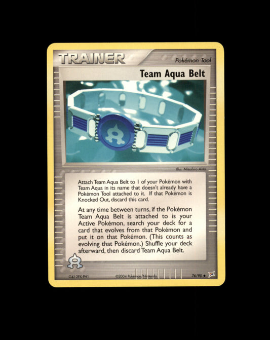 *SE BILDE FOR TILSTAND* Belt #76 Pokemon Team Magma & Team Aqua Pokesingles