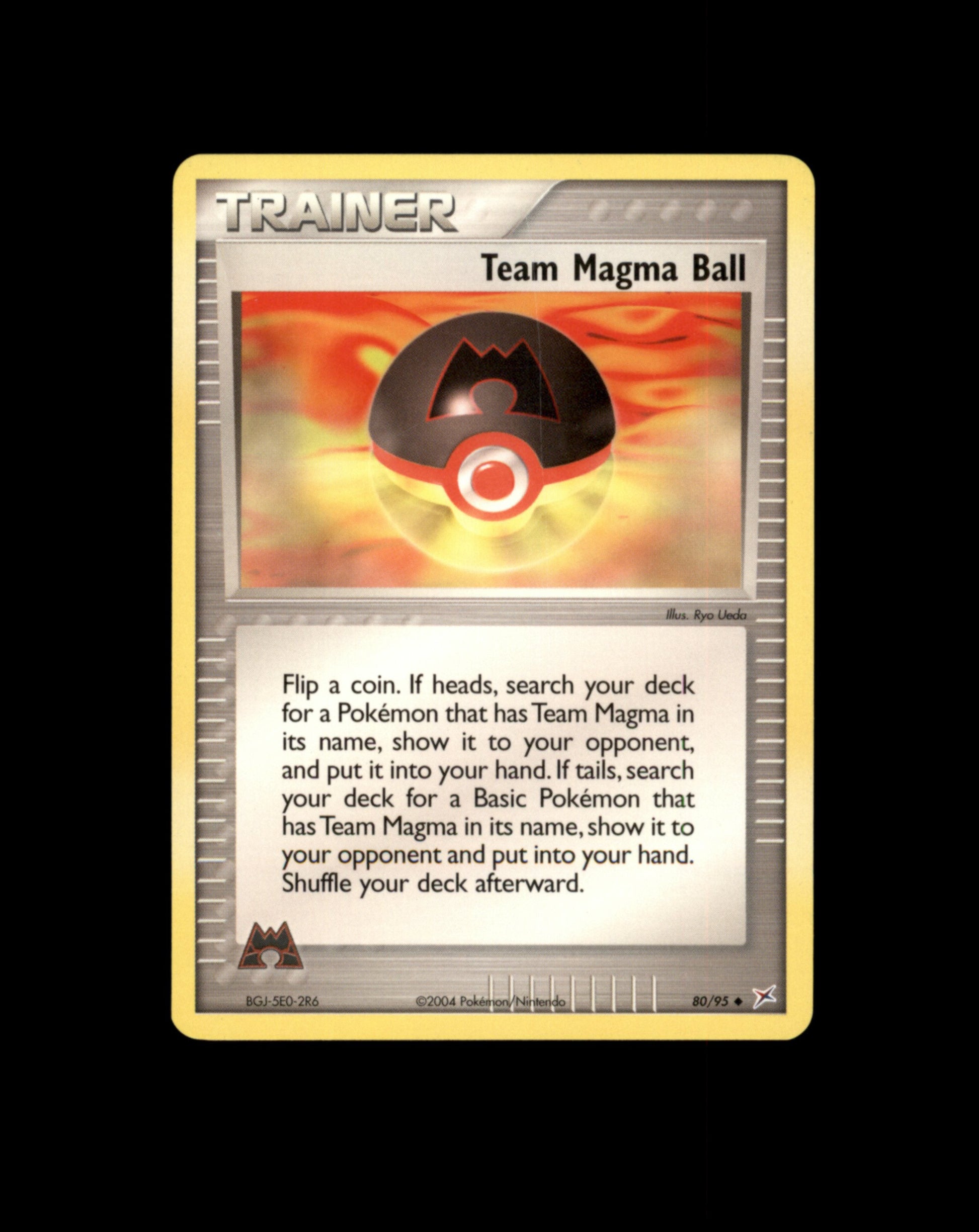 *SE BILDE FOR TILSTAND* Ball #80 Pokemon Team Magma & Team Aqua Pokesingles