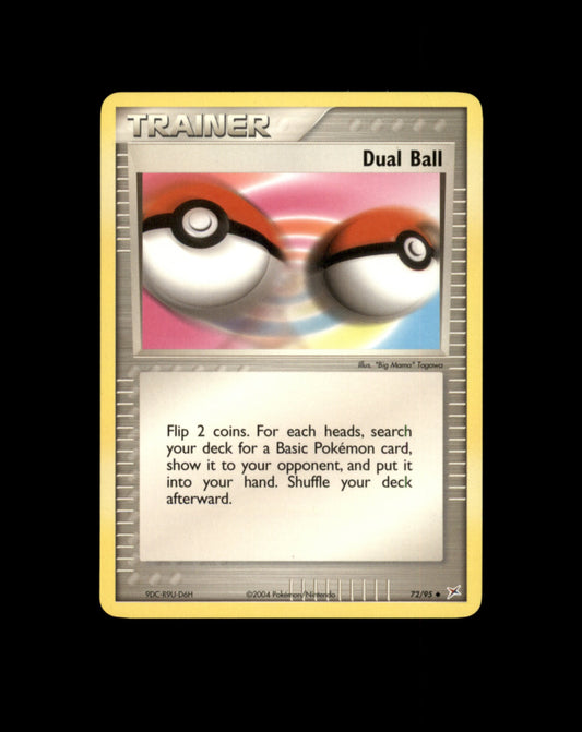 *SE BILDE FOR TILSTAND* Dual Ball #72 Pokemon Team Magma & Team Aqua Pokesingles