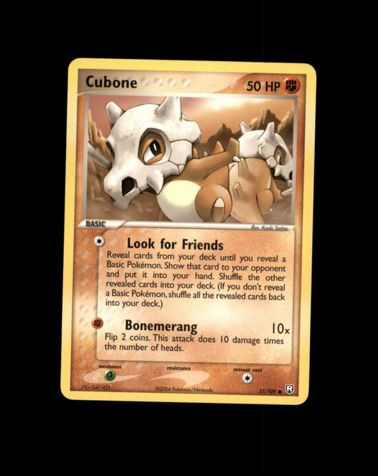 *SE BILDE FOR TILSTAND* Cubone #51 Pokemon Team Rocket Returns Pokesingles