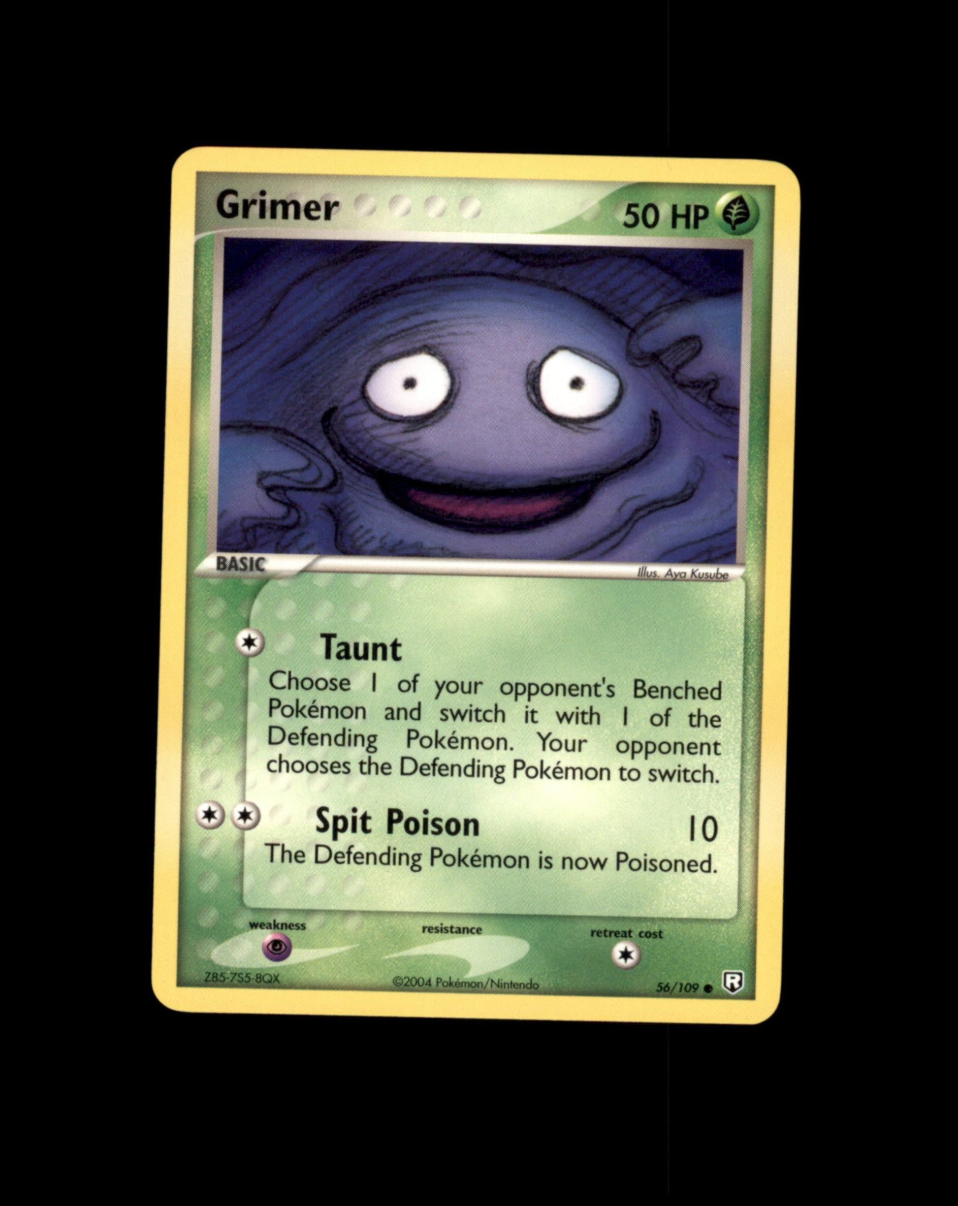 *SE BILDE FOR TILSTAND* Grimer #56 Pokemon Team Rocket Returns Pokesingles