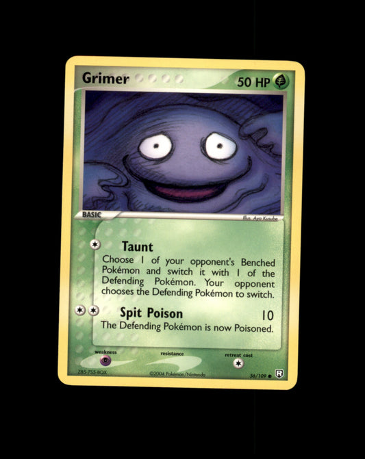 *SE BILDE FOR TILSTAND* Grimer #56 Pokemon Team Rocket Returns Pokesingles