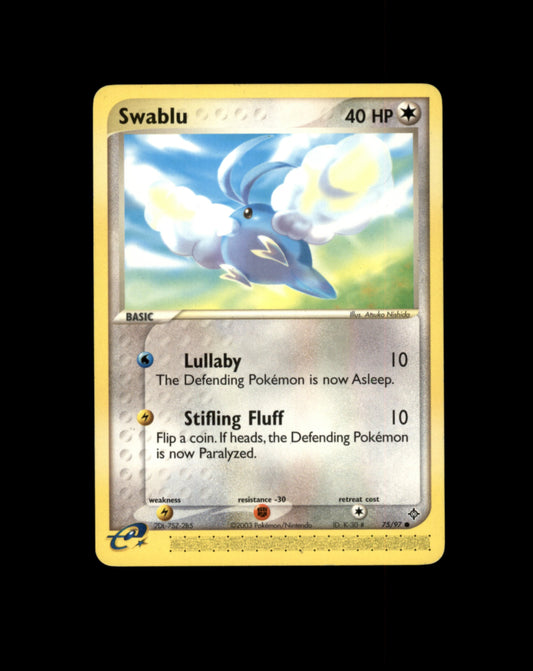 *SE BILDE FOR TILSTAND* Swablu #75 Pokemon Dragon Pokesingles
