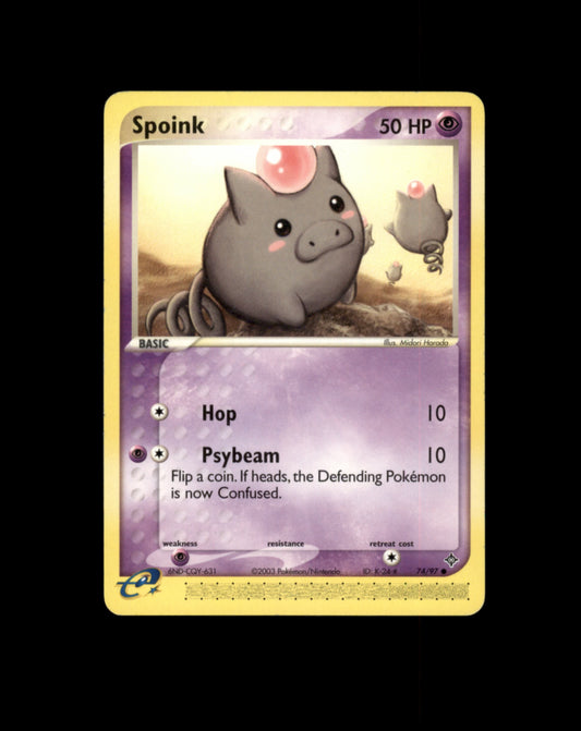 *SE BILDE FOR TILSTAND* Spoink #74 Pokemon Dragon Pokesingles