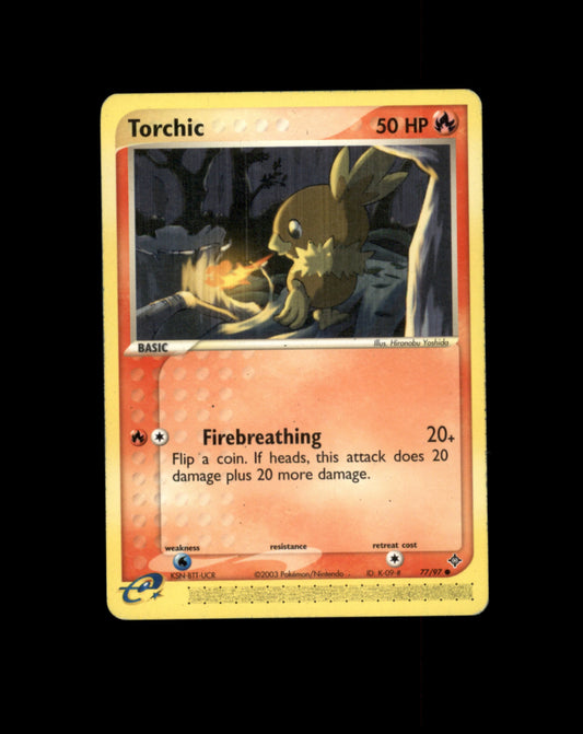 *SE BILDE FOR TILSTAND* Torchic #77 Pokemon Dragon Pokesingles