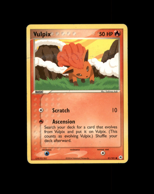 *SE BILDE FOR TILSTAND* Vulpix #81 Pokemon Hidden Legends Pokesingles