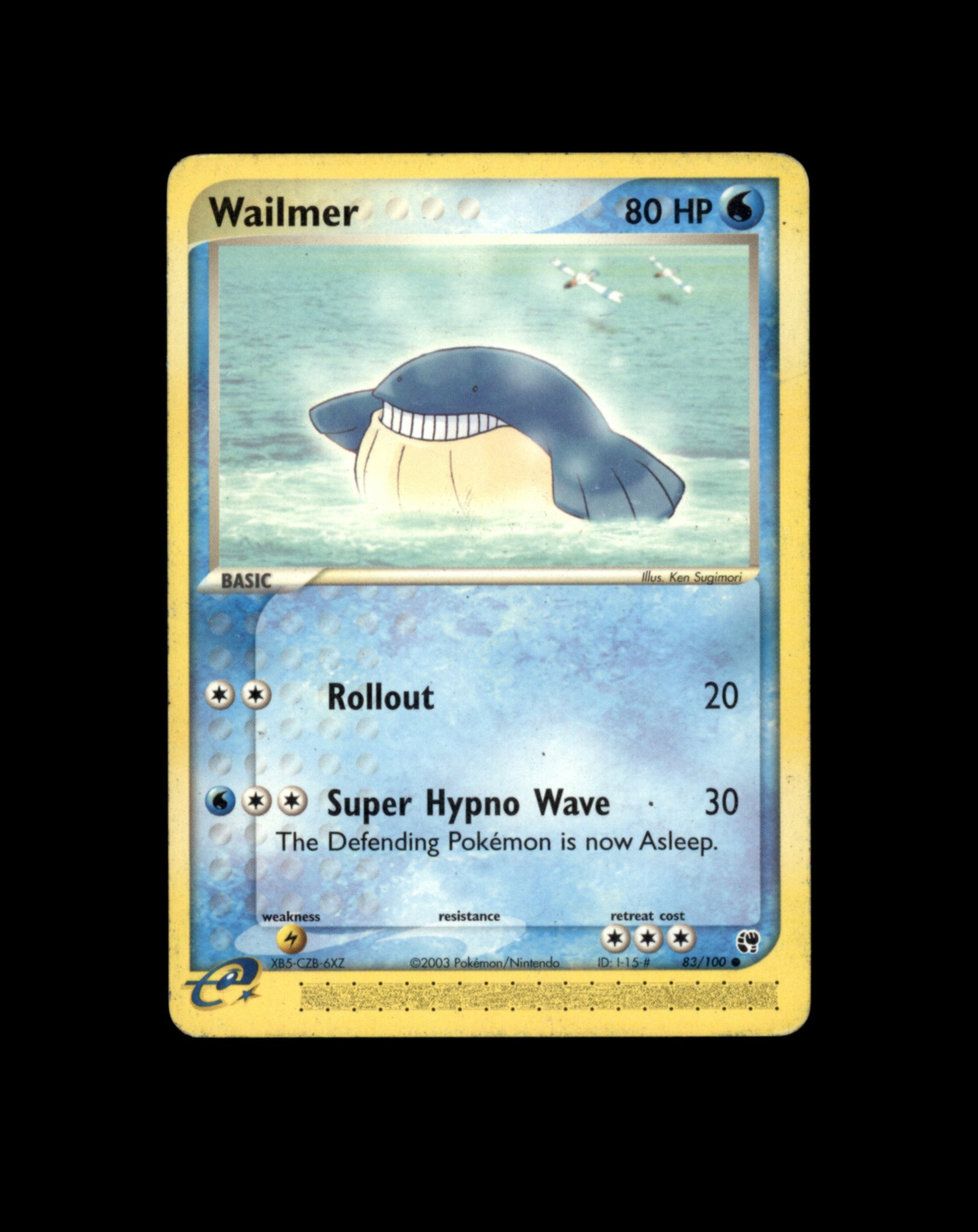 *SE BILDE FOR TILSTAND* Wailmer #83 Pokemon Sandstorm Pokesingles