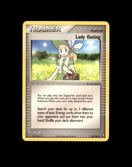 *SE BILDE FOR TILSTAND* Lady Outing #83 Pokemon Ruby & Sapphire Pokesingles
