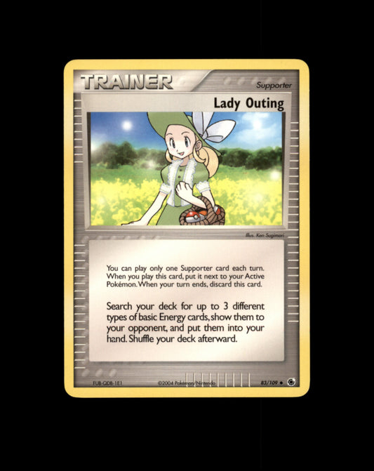 *SE BILDE FOR TILSTAND* Lady Outing #83 Pokemon Ruby & Sapphire Pokesingles
