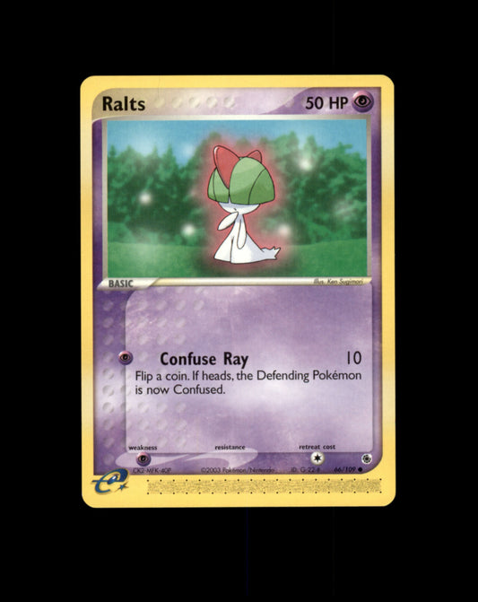 *SE BILDE FOR TILSTAND* Ralts #66 Pokemon Ruby & Sapphire Pokesingles
