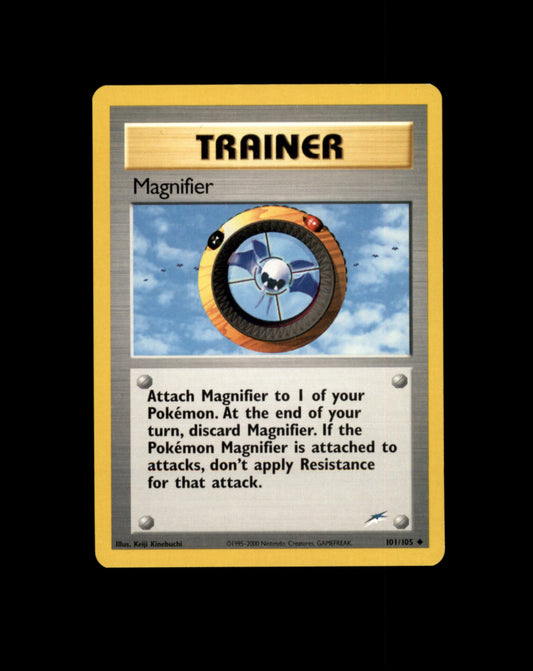 *SE BILDE FOR TILSTAND* Magnifier #101 Pokemon Neo Destiny Pokesingles