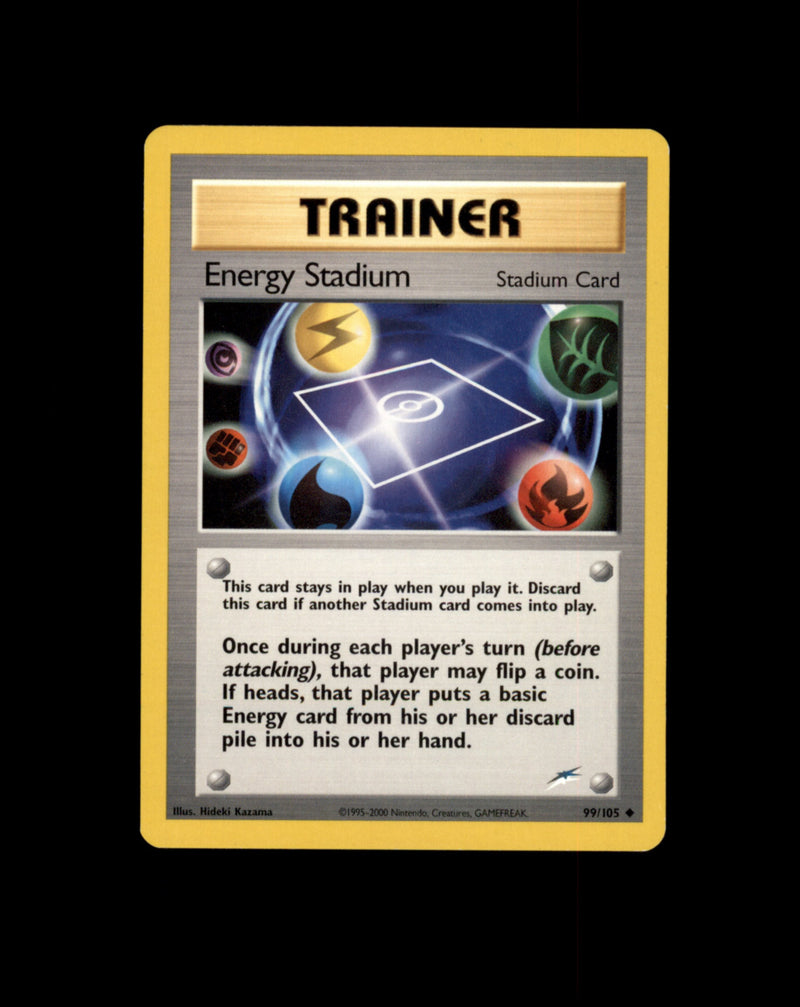 *SE BILDE FOR TILSTAND* Energy Stadium #99 Pokemon Neo Destiny Pokesingles