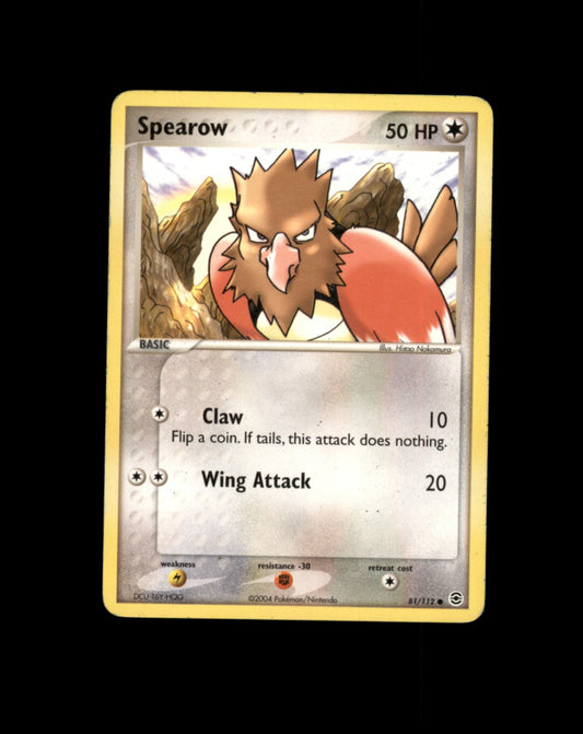 *SE BILDE FOR TILSTAND* Spearow #81 Pokemon Fire Red & Leaf Green Pokesingles