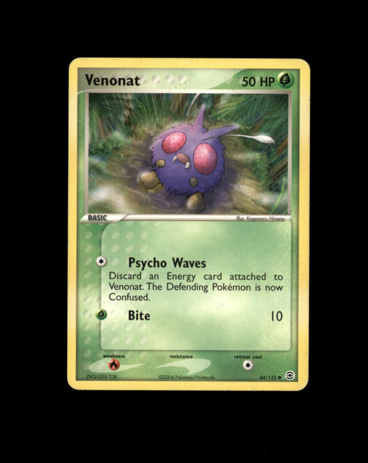 *SE BILDE FOR TILSTAND* Venonat #84 Pokemon Fire Red & Leaf Green Pokesingles