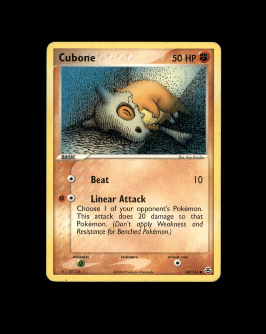 *SE BILDE FOR TILSTAND* Cubone #60 Pokemon Fire Red & Leaf Green Pokesingles