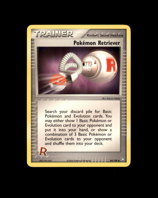 *SE BILDE FOR TILSTAND* Pokemon Retriever #84 Pokemon Team Rocket Returns Pokesingles
