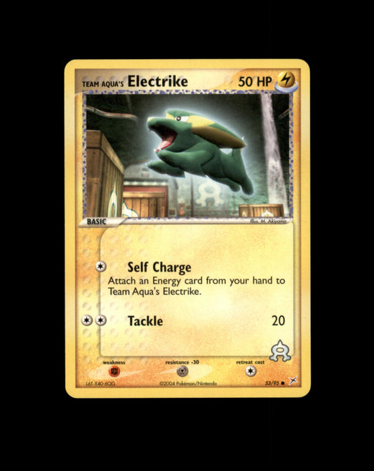 *SE BILDE FOR TILSTAND* Electrike #53 Pokemon Team Magma & Team Aqua Pokesingles