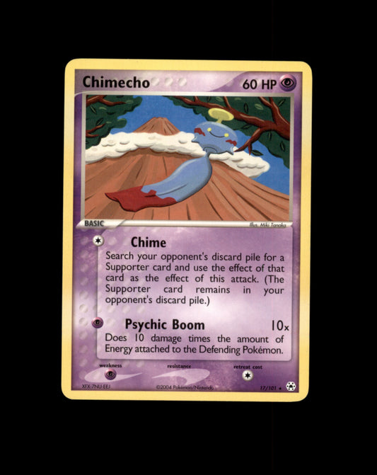 *SE BILDE FOR TILSTAND* Chimecho #17 Pokemon Hidden Legends Pokesingles